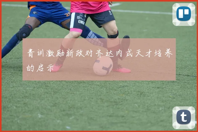 青训激励新政对齐达内式天才培养的启示